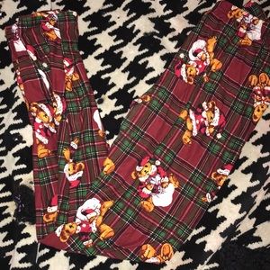 Christmas leggings NWOT